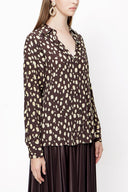 Brown Wide cut shirt 10814