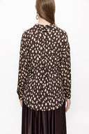 Brown Wide cut shirt 10814