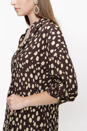 Brown Wide cut shirt 10814