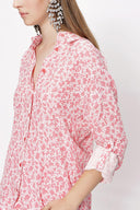 Pink Wide cut shirt 10814