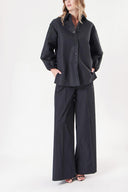 Black Wide cut shirt 10820