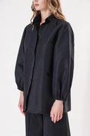 Black Wide cut shirt 10820