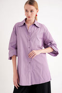 Lilac Wide cut shirt 10820