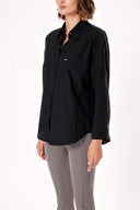 Black Wide cut shirt 10824