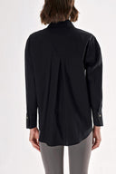 Black Wide cut shirt 10824
