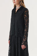 Black Lace shirt 10825
