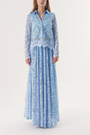 Blue Lace shirt 10825