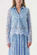 Blue Lace shirt 10825