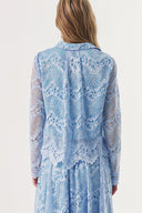 Blue Lace shirt 10825