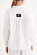 White Loose fit shirt 10846