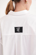 White Loose fit shirt 10846