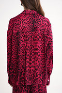 Burgundy Loose fit shirt 10846