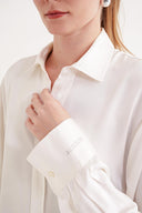 White Loose fit shirt 10847