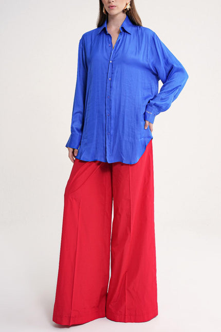 Navy Blue Loose fit shirt 10847