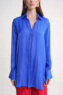 Navy Blue Loose fit shirt 10847