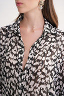 Black White Loose fit shirt 10847