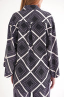 Lilac Loose fit pocket shirt 10858