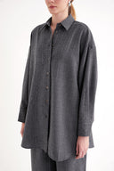 Gray Loose fit shirt 10861