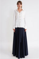 White Relaxed fit shirt 10867