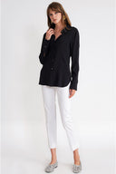 Navy Blue Relaxed fit shirt 10867
