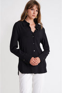 Navy Blue Relaxed fit shirt 10867