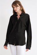 Black Loose fit shirt 10868