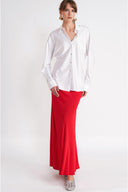 White Loose fit shirt 10868