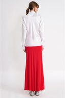 White Loose fit shirt 10868