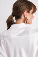 White Loose fit shirt 10868