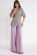 Gray Loose fit shirt 10868