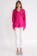 Fuchsia Loose fit shirt 10868