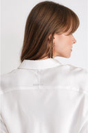 Ecru Loose fit shirt 10868