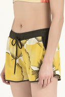 Yellow Printed woven  shorts  11094