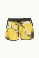 Yellow Printed woven  shorts  11094