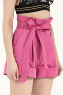 Pink High waist  shorts 11095