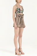 Mink High waist  shorts 11095