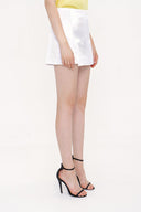 White Mini short skirt 11106