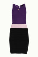 Purple Knit dress 28062