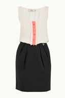 Black Silk mini dress 90661