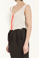 Brown Silk mini dress 90661