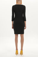 Black Slim fit dress 90845