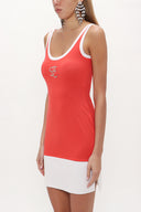Coral Slim fit mini dress 90881