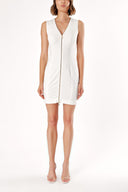 Ecru COTTON DRESS 90950