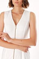 Ecru COTTON DRESS 90950