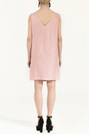 Pink Printed Slim fit  mini dress  91025