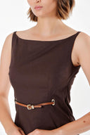 Mink SLIM FIT COTTON DRESS 91027