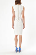 Ecru LONG TIGHTNESS DRESS WITH 91073