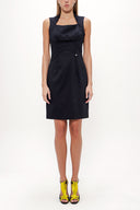 Navy Blue Slim fit mini dress 91170