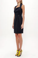 Navy Blue Slim fit mini dress 91170