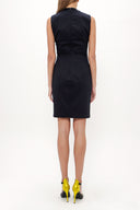 Navy Blue Slim fit mini dress 91170